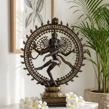 Brass and Bell metal sculpture