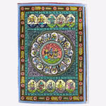 Krishna Leela: A Sacred Pattachitra Painting from Odisha