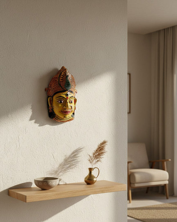 Handcrafted Paper Mache  – Traditional Folk Art Wall Décor