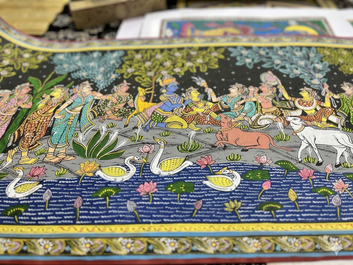 Traditional Pattachitra Wall Art – Odisha Heritage Painting