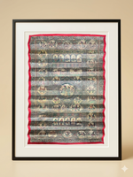 Handcrafted Krishna Leela Palm Leaf – Traditional Odisha Art