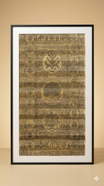 Palm leaf painting 5