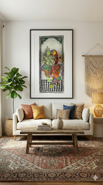 Tussar Painting 4