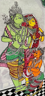 Tussar Painting 4