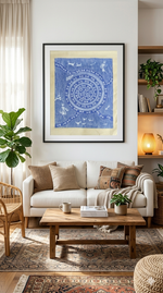 Spiral of Harmony – Handcrafted Warli Tribal Art Painting