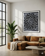 Circle of Life – Handcrafted Warli Fish Motif Painting