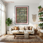 Palm Leaf painting
