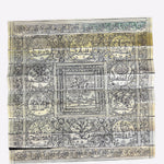 Palm leaf painting
