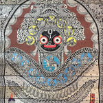 Lord Jaggannath Palm leaf painting