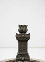Hand-Carved Stone Lotus Fountain - Traditional Garden Water Feature