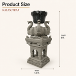 Ganesha Heritage Basalt Stone Tulsi Vrindavan