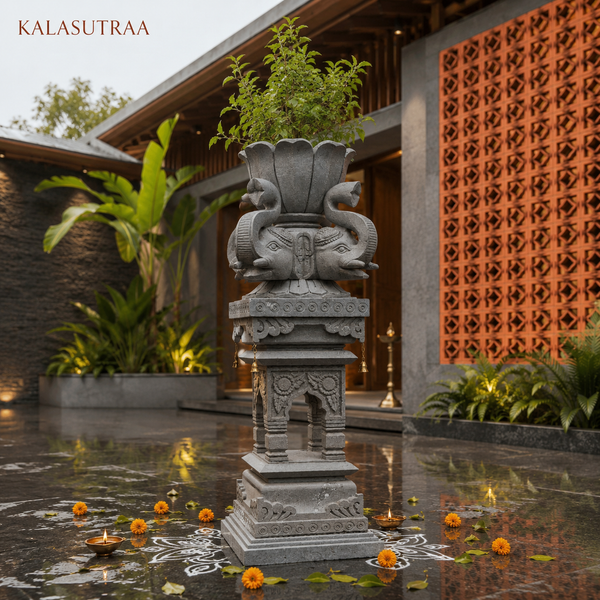 Gaja Kamal Heritage Tulsi Planter