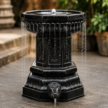 Auspicious water fountain